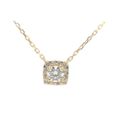 目立った傷や汚れなし ヴァンドーム青山 ダイヤモンド ネックレス 0.27ct K18YG(18金 イエローゴールド)