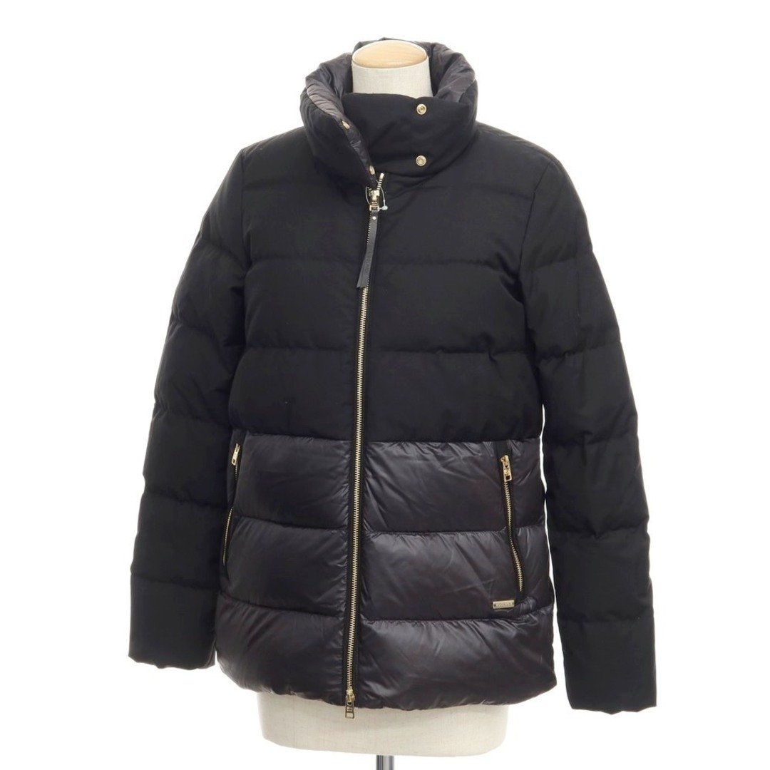 ウールリッチ WOOLRICH luxe puffy jacket ナイロン切替 ダウンジャケット ブラック【サイズS】【レディース】