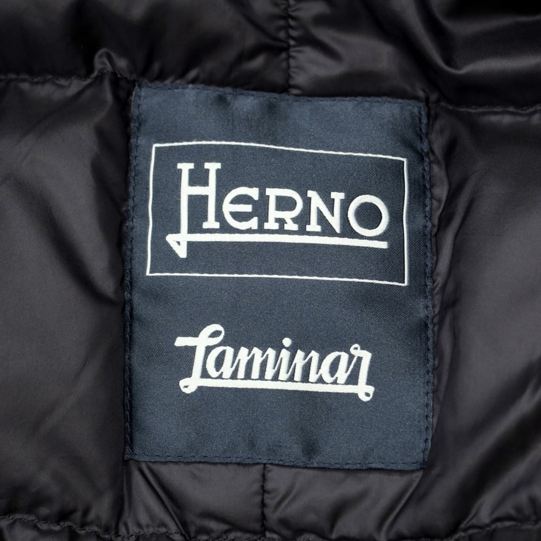 HERNO(ヘルノ)の【中古】ヘルノ Herno Laminar ゴアテックスポリエステル ステンカラー ダウンコート カーキブラウン【サイズ44】【メンズ】 メンズのジャケット/アウター(ダウンジャケット)の商品写真