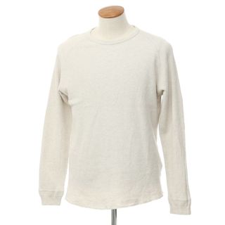 ビームスプラス(BEAMS PLUS)の【中古】ビームスプラス BEAMS PLUS サーマルコットン 長袖Ｔシャツ ライトグレー系【サイズM】【メンズ】(Tシャツ/カットソー(七分/長袖))