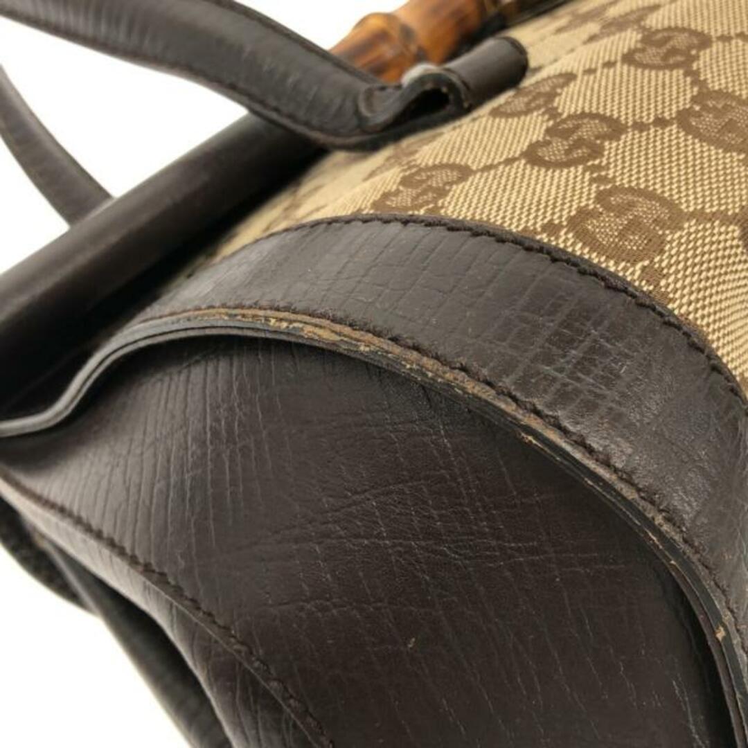 Gucci - グッチ ハンドバッグ GG柄,バンブー 111713の通販 by ブラン