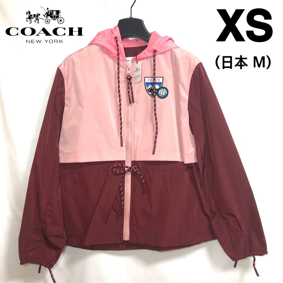 【新品】COACH ミッキー レディース スポーツ ジャケット ピンク M