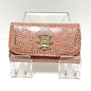 アナスイ(ANNA SUI)のアナスイ キーケース美品  - ピンク(キーケース)