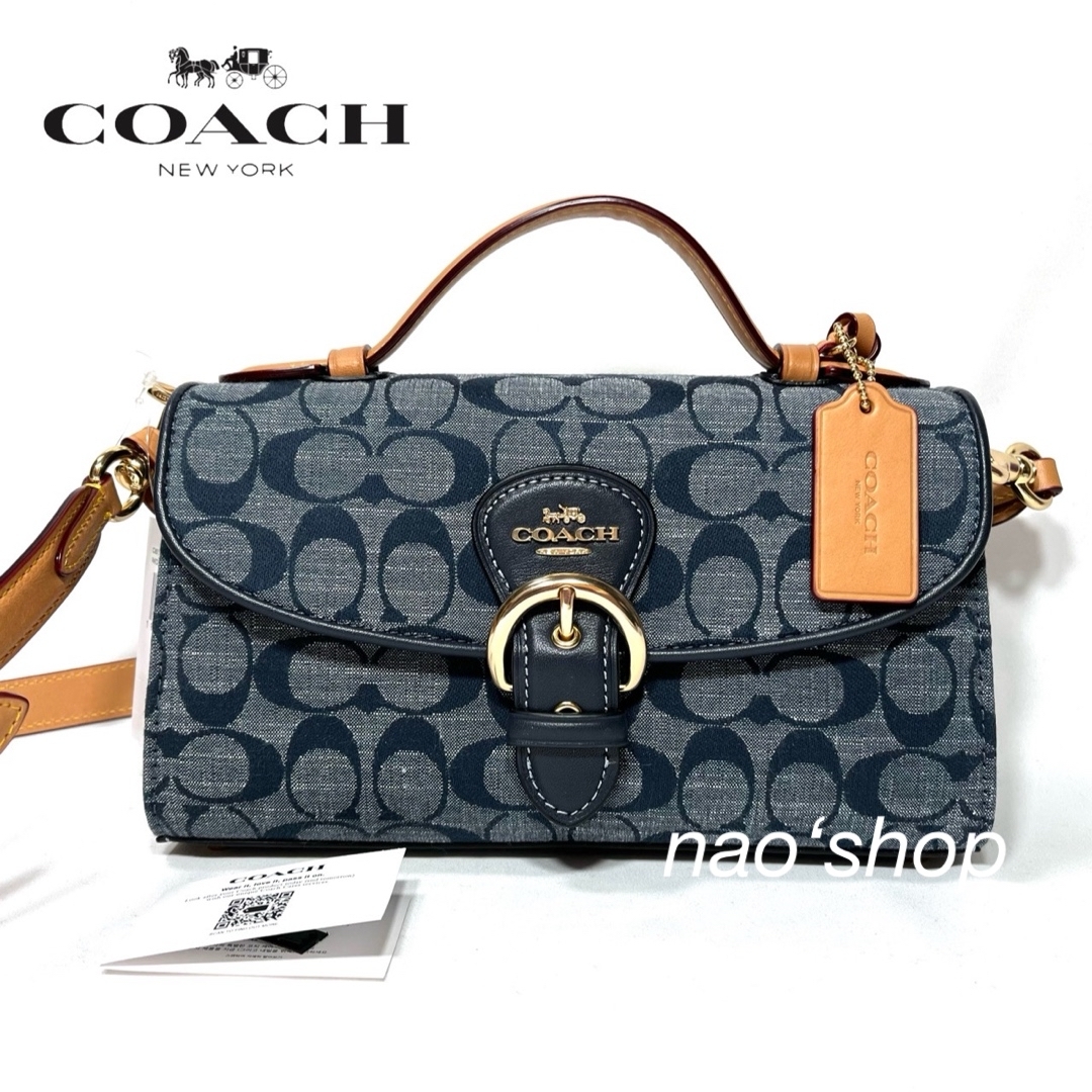 【新品】COACH コーチ クリオ トップ ハンドル シグネチャー デニム | フリマアプリ ラクマ 【新品】COACH コーチ クリオ トップ ハンドル シグネチャー デニム | フリマアプリ ラクマ