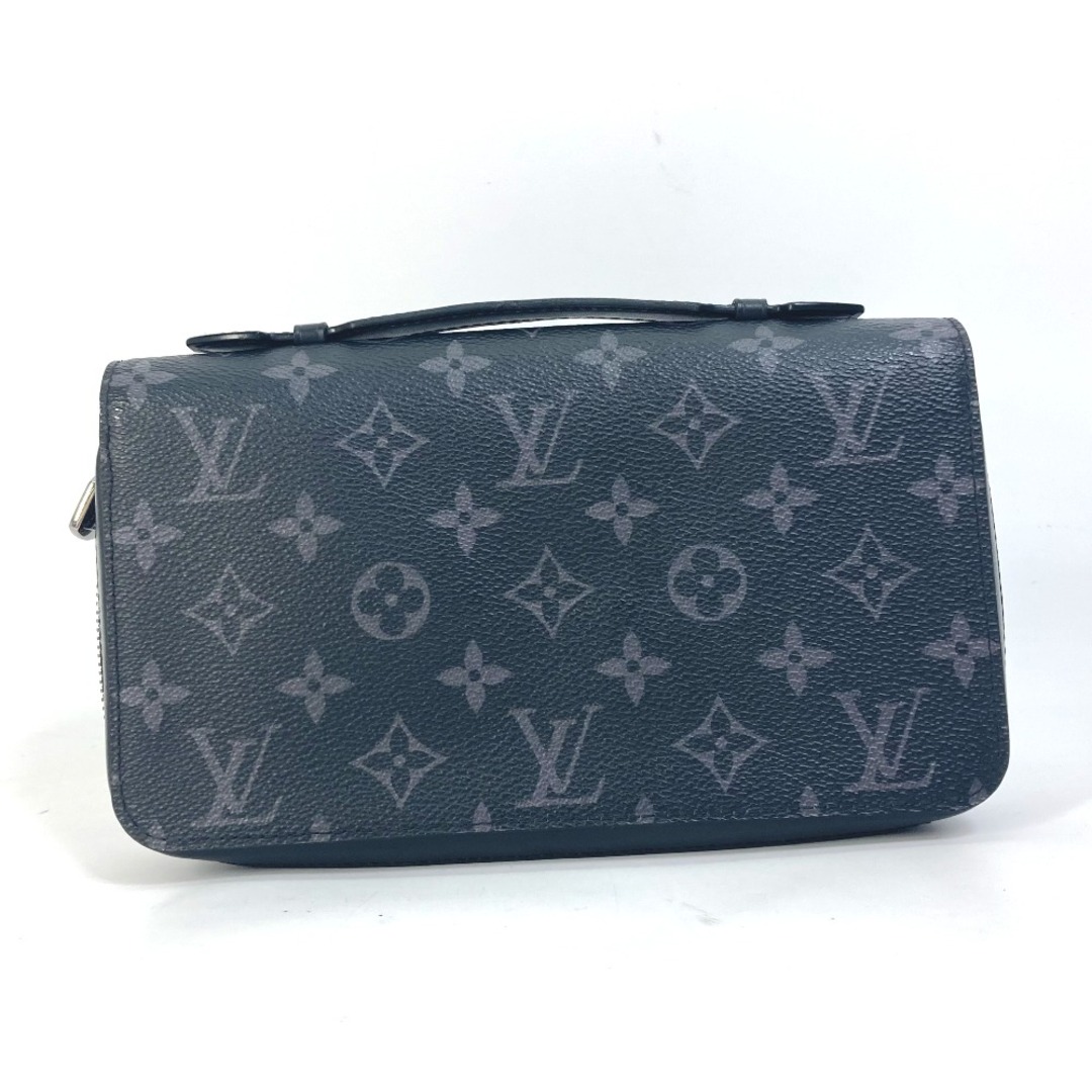 ファッション小物ルイヴィトン LOUIS VUITTON ジッピーXL M61698 モノグラムエクリプス トラベルケース ラウンドファスナー 長財布 モノグラムエクリプスキャンバス ブラック