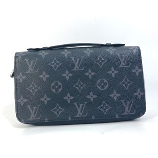 ルイヴィトン(LOUIS VUITTON)のルイヴィトン LOUIS VUITTON ジッピーXL M61698 モノグラムエクリプス トラベルケース ラウンドファスナー 長財布 モノグラムエクリプスキャンバス ブラック(長財布)