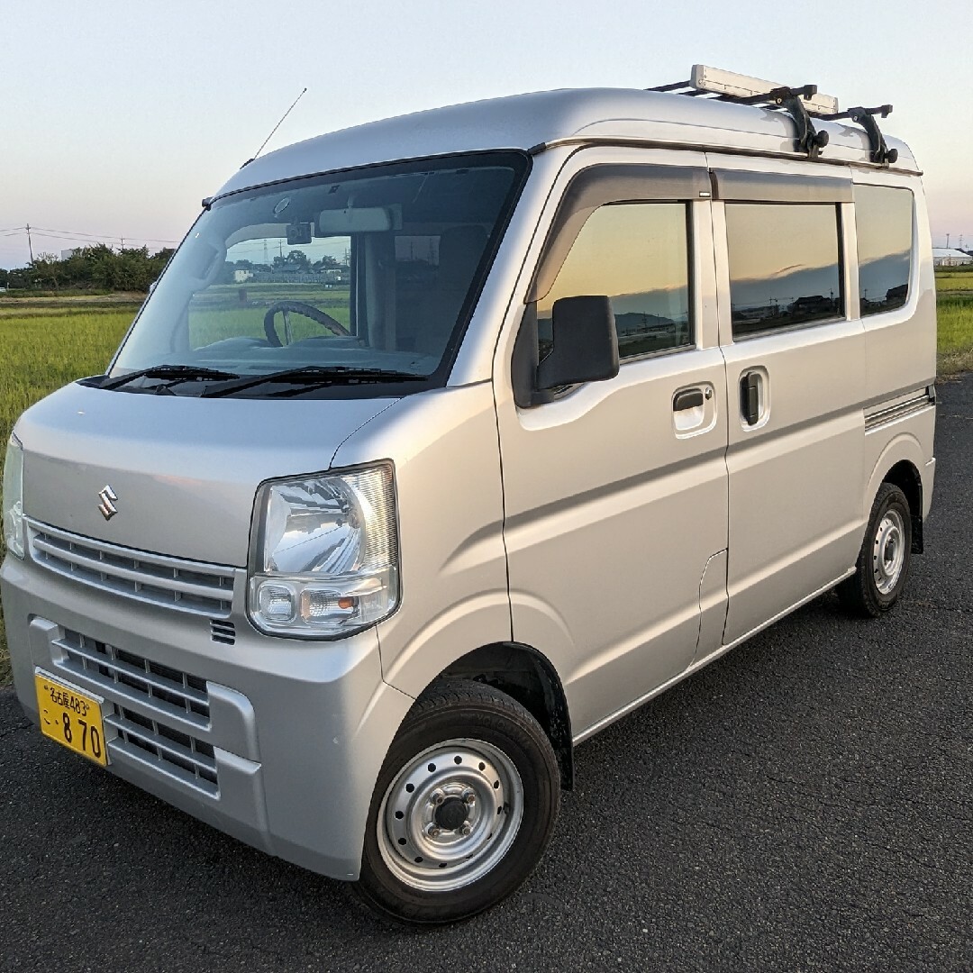 H27 DA17v エブリイバン 4WD 5AGS エブリィ キャンプ 運送業 自動車/バイクの自動車(車体)の商品写真