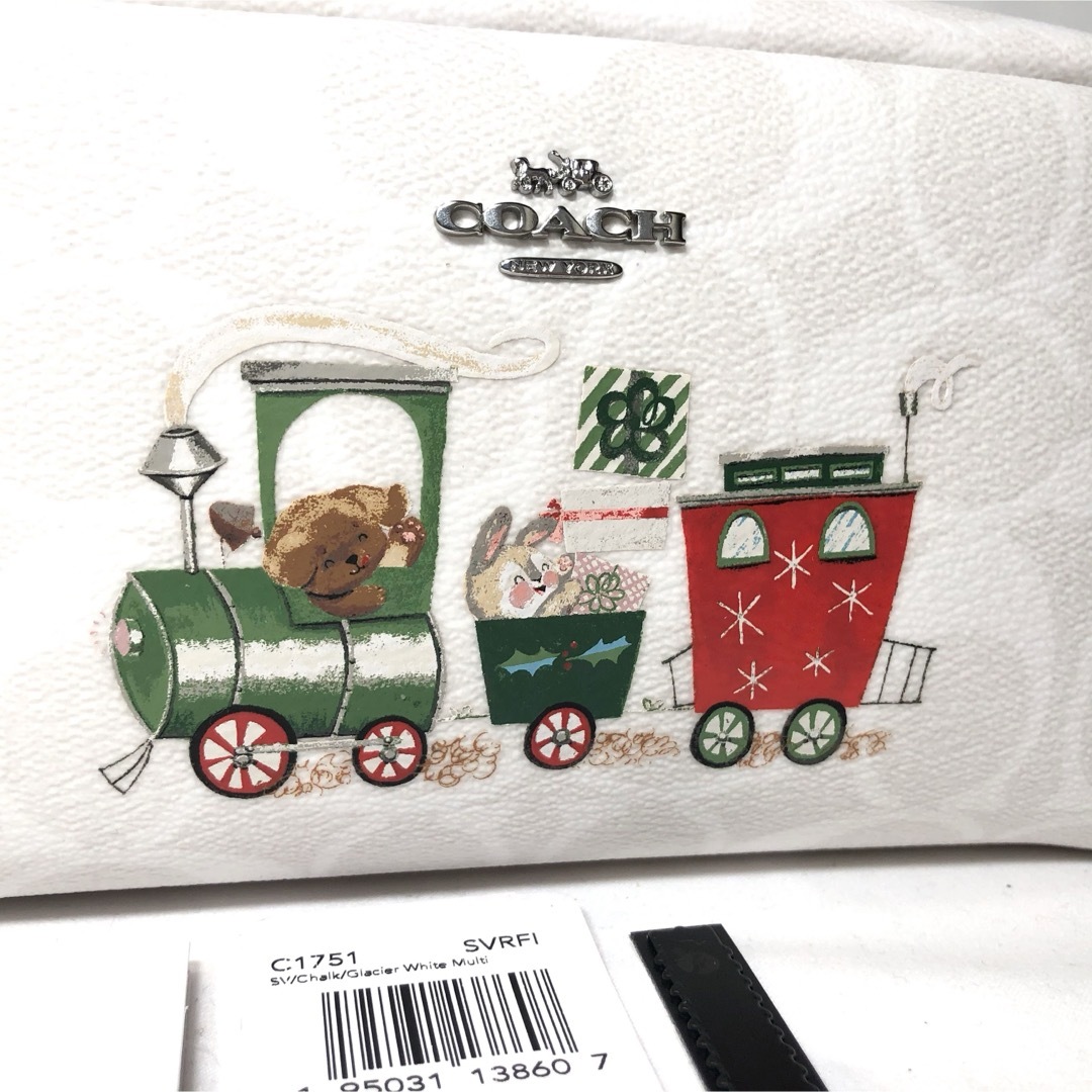 新品】COACH コスメポーチ ミラー ボックス入り セット - www