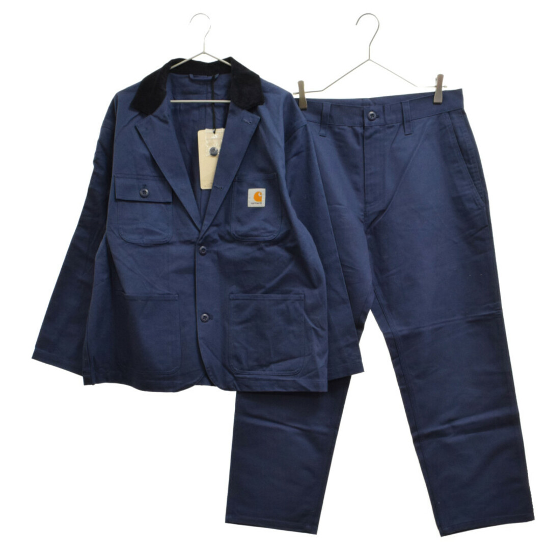 Carhartt WIP カーハート ダブリューアイピー ×Tripster Kunichi Nomuraトリップスター 野村訓市 コットンデニムセットアップ ジャケット パンツ ネイビー A221062