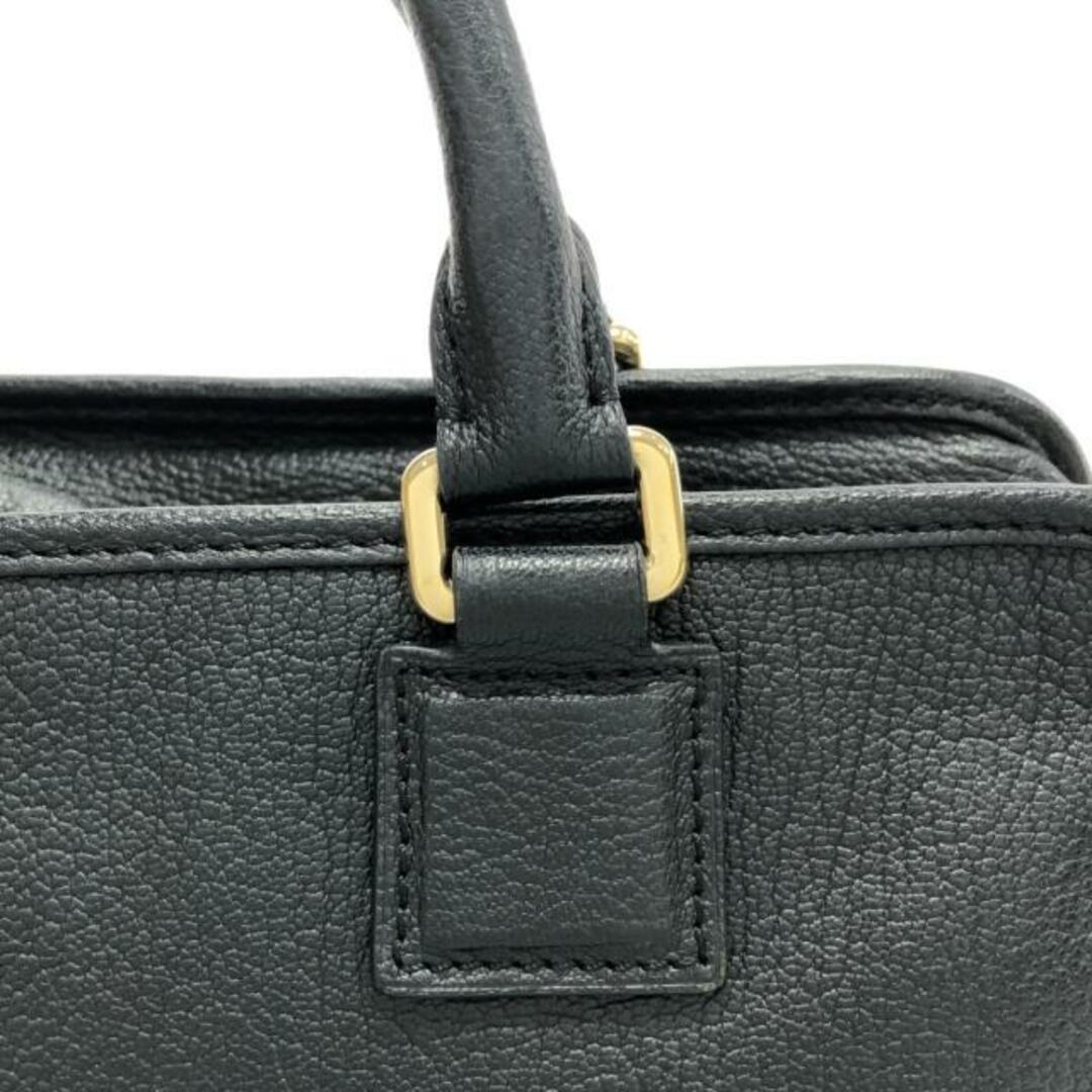 LOEWE(ロエベ) ハンドバッグ アマソナ28 黒 9