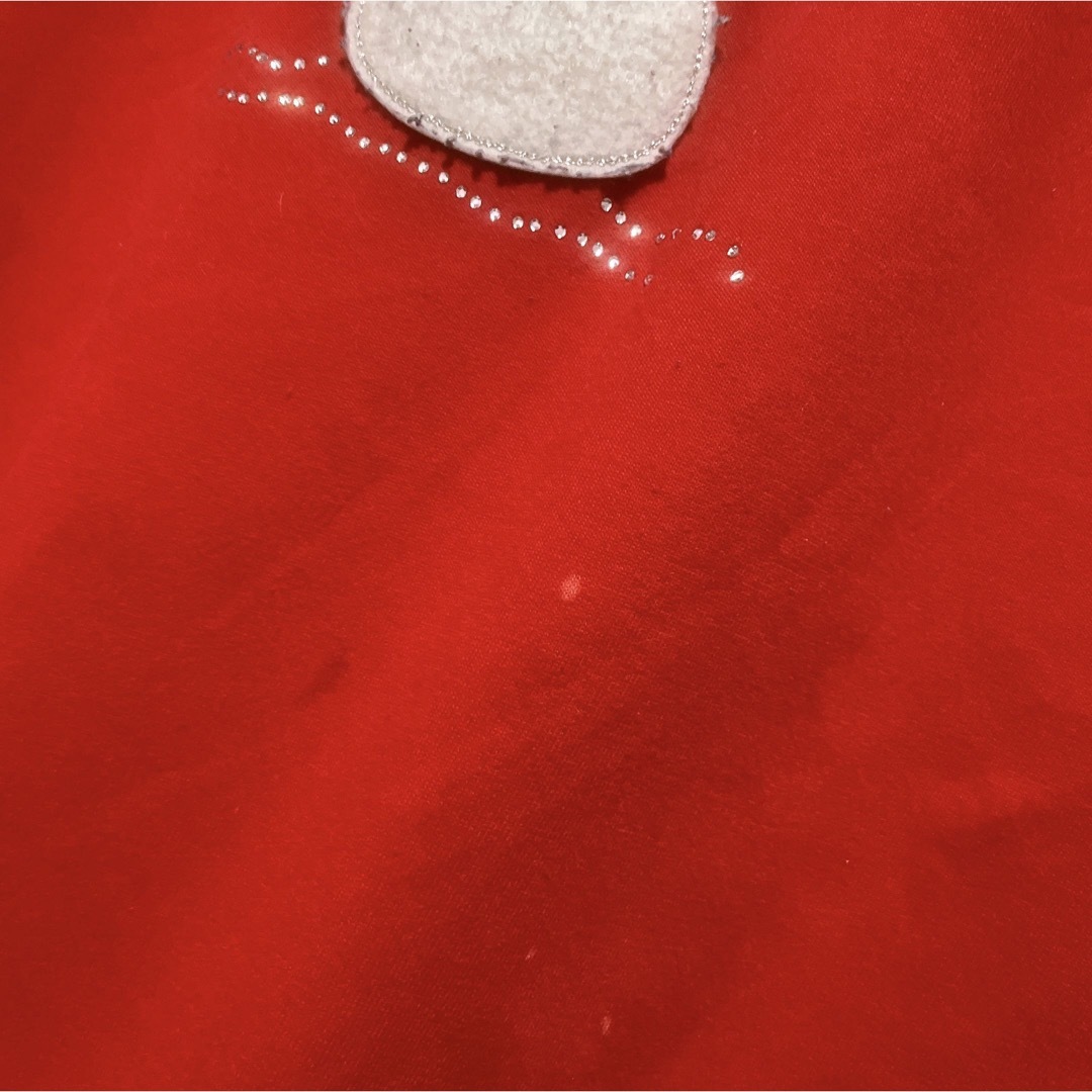 ART VINTAGE(アートヴィンテージ)のスウェット　トレーナー　Mサイズ　レッド　赤　クリスマス　雪だるま　USA古着 レディースのトップス(トレーナー/スウェット)の商品写真