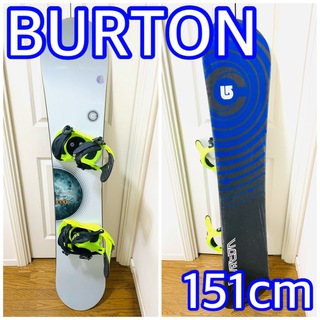 5880 BURTON スノーボード　2点　メンズ　151cm ビンディング