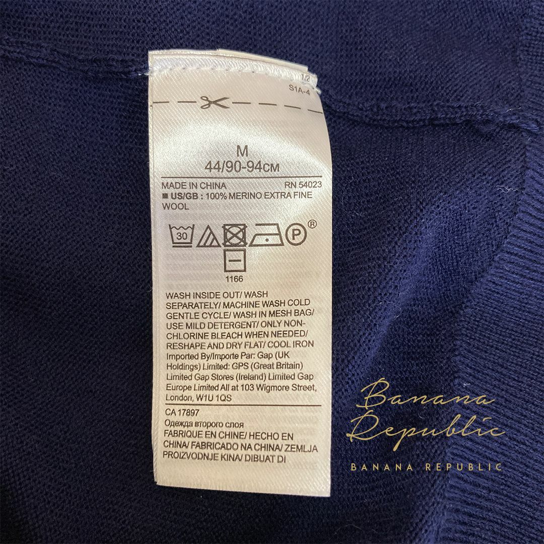 Banana Republic(バナナリパブリック)のBANANA REPUBLIC☆秋冬キレイめウールVネックニット レディースのトップス(ニット/セーター)の商品写真