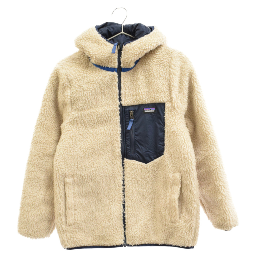 PATAGONIA パタゴニア リバーシブル フリースジャケット ネイビー/アイボリー STY68095FA21