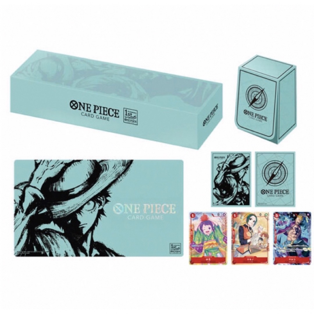 1個カードワンピースONE PIECE カード1st ANNIVERSARY SET