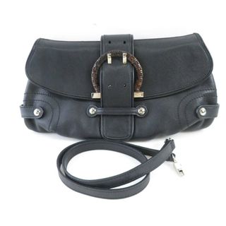 フェラガモ(Ferragamo)の美品 Salvatore Ferragamo フェラガモ EE21 6304 ワンショルダーバッグ ガンチーニ クラッチ ミニバッグ レディース AM4830C (ショルダーバッグ)