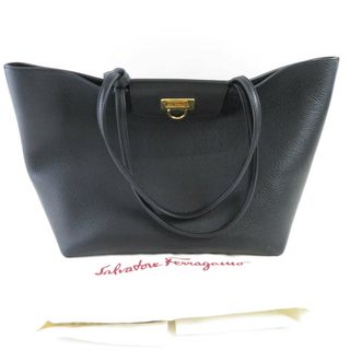 フェラガモ(Ferragamo)の美品 Salvatore Ferragamo フェラガモ AU-21 I376 トラベルトート トートバッグ ハンド ガンチーニ レディース AM4833W1 (トートバッグ)