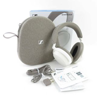 ゼンハイザー(SENNHEISER)の美品 SENNHEISER ゼンハイザー MOMENTUM 4 WIRELESS ワイヤレスヘッドホン ノイズキャンセリング サウンド HY684W3 (ヘッドフォン/イヤフォン)