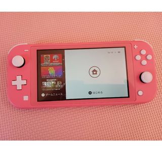 ニンテンドースイッチ(Nintendo Switch)のSwitchライト ピンク(携帯用ゲーム機本体)