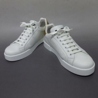 【未使用】DOLCE\u0026GABBANA ドルガバ スニーカー 8(26.5)黒