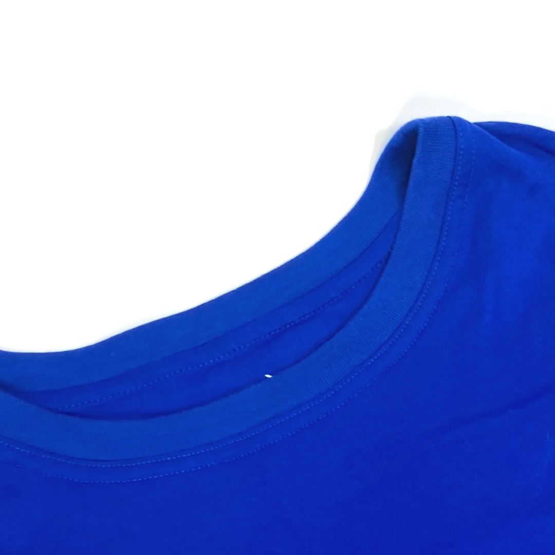 Hermes(エルメス)のエルメス HERMES シェーヌダンクル ロングTシャツ アパレル 半袖 ワンピース コットン ブルー 美品 レディースのワンピース(その他)の商品写真