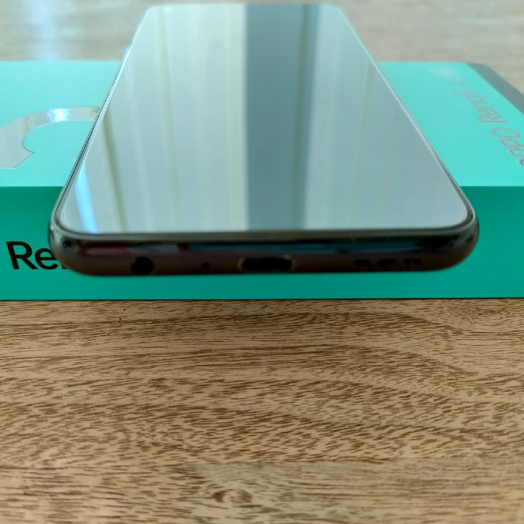 OPPO RENO5 A SIMフリー シルバーブラック 4