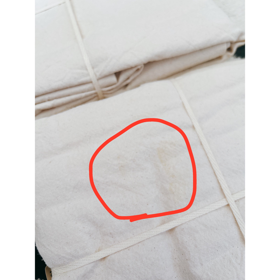 MUJI (無印良品)(ムジルシリョウヒン)の無印良品 カーテン 綿洗いざらし平織 2枚新品訳あり インテリア/住まい/日用品のカーテン/ブラインド(カーテン)の商品写真