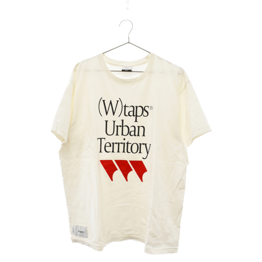 WTAPS ダブルタップス 23SS SNEAK Collection Urban Territory Tshirts スニークコレクション アーバンテリトリープリントTシャツ 半袖カットソー ホワイト 231ATDT-STM04S