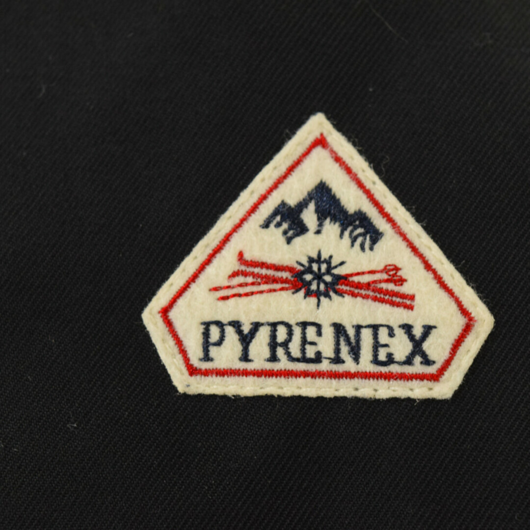 PYRENEX ピレネックス ANNECY JACKET ファー付き ロングダウンジャケット W18P2 ブラック