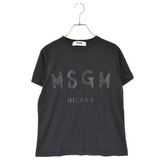 新品　MSGM レディース　XS ロゴTシャツ　ホワイト　半袖　白　プレゼント