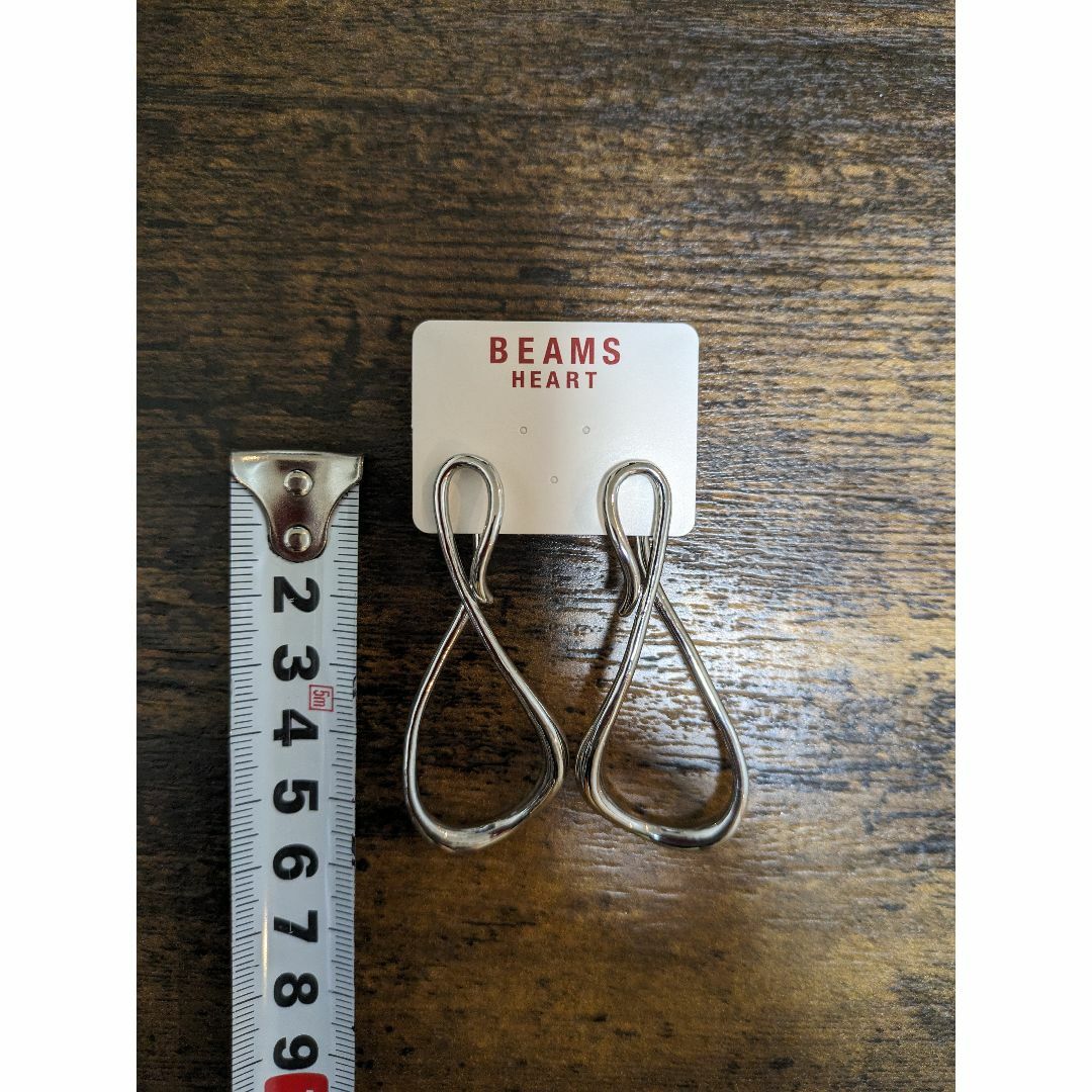 BEAMS(ビームス)のBEAMS（ビームス）シルバーイヤリング レディースのアクセサリー(イヤリング)の商品写真