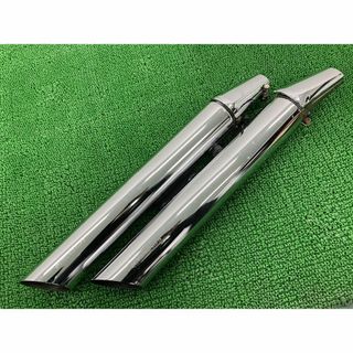 イントルーダークラシック400 サイレンサーマフラー 44FA スズキ 純正 中古 バイク 部品 VK54A IntruderClassic400  機能的問題なし 品薄 希少品 車検 Genuine:22217548