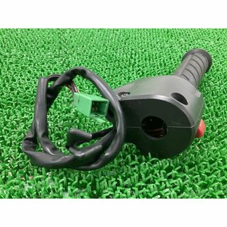 ZRX1100 ハンドルスイッチ 右 カワサキ 純正 バイク 部品 ZRT10C アクセルカラー アクセルワイヤー 割れ欠け無し 品薄 希少品 車検 Genuine:22307538