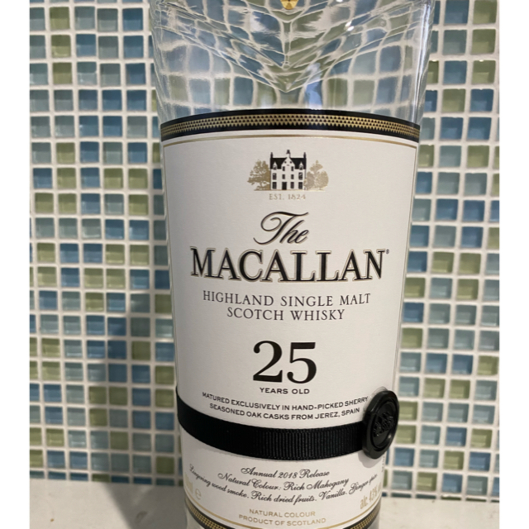 マッカラン25年 空瓶 マッカラン25年 空瓶