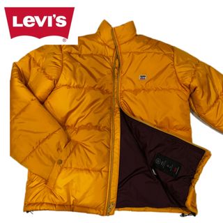 リーバイス(Levi's)の【未使用品】リーバイス ダウンジャケット 肉厚 Mサイズ イエロー(ダウンジャケット)