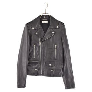 サンローラン(Saint Laurent)のSAINT LAURENT PARIS サンローランパリ 15AW L01 Classic Motorcycle Leather Riders Jacket 397290 Y5YA1 エディ期 クラシックモーターサイクルレザージャケット ライダースジャケット(ライダースジャケット)