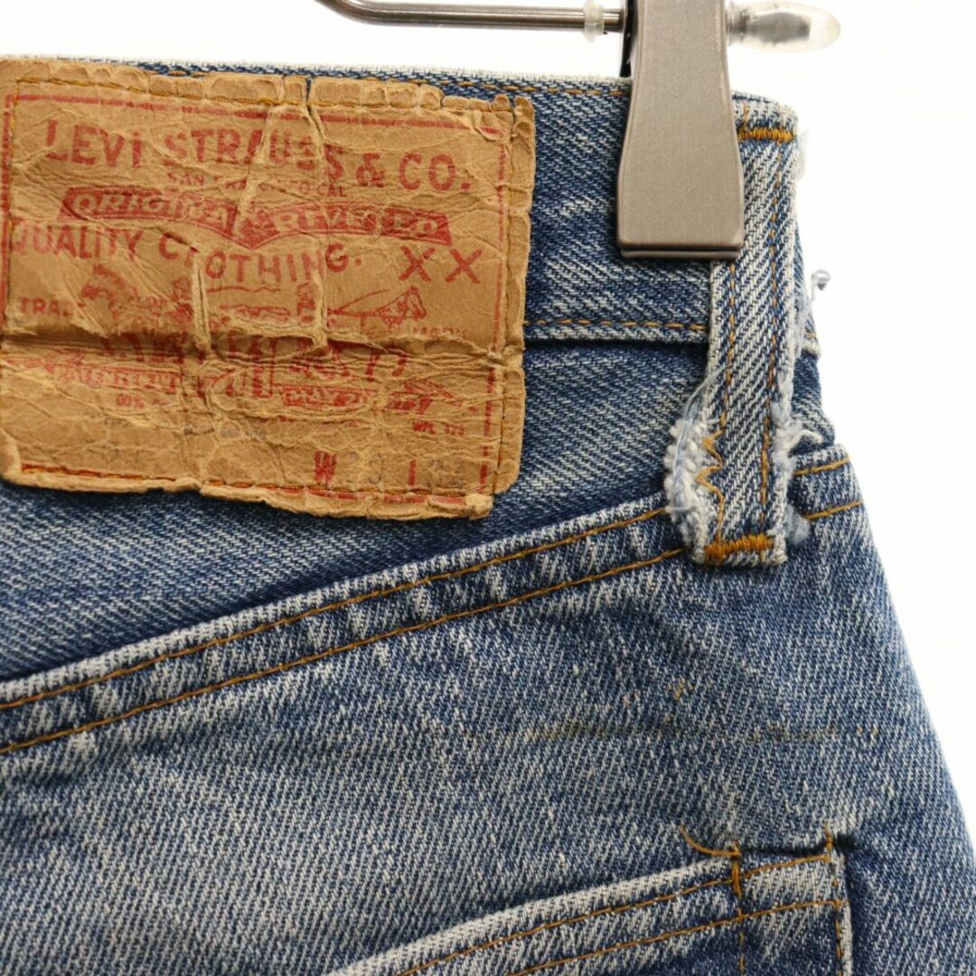 Levi's リーバイス 70S VINTAGE 501 66前期 ストレートデニムパンツ ボタン裏6 シングルステッチ インディゴ 2