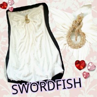 ソードフィッシュ(SWORD FISH)のSWORDFISHのトップス♡(ベアトップ/チューブトップ)