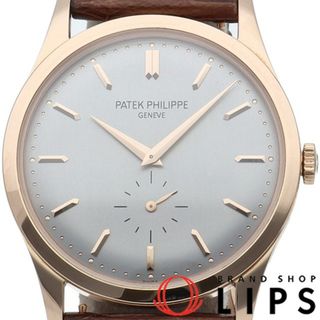 【PATEK PHILIPPE】パテックフィリップ カラトラバ 3484 K18ホワイトゴールド シルバー 手巻き メンズ シルバー文字盤 腕時計