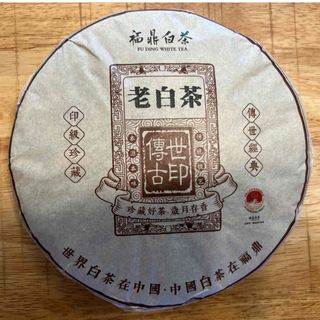 中国茶　台湾茶　白茶　寿眉　2016年餅茶 300ｇ　プレゼント付き(茶)