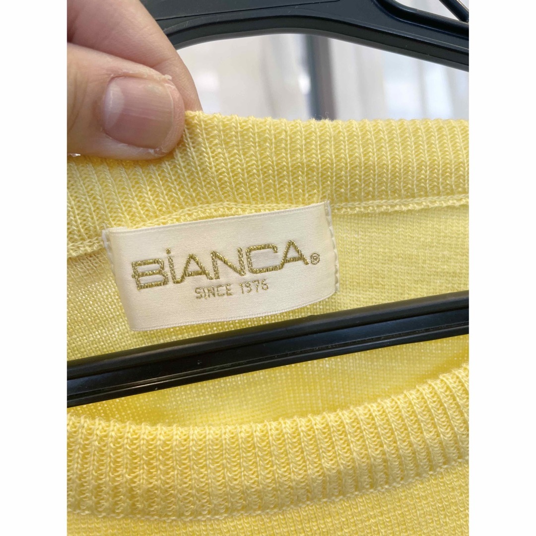 BiANCA カーディガン 半袖ニット 2着セット M レディースのトップス(カーディガン)の商品写真