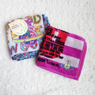 ヴィヴィアンウエストウッド(Vivienne Westwood)の《未使用》VivienneWestwood タオルハンカチ(ハンカチ)