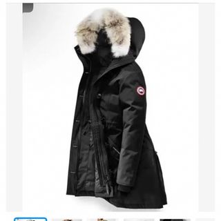 カナダグース(CANADA GOOSE)のカナダグースブラックROSSCLAIR PARKA(ダウンジャケット)