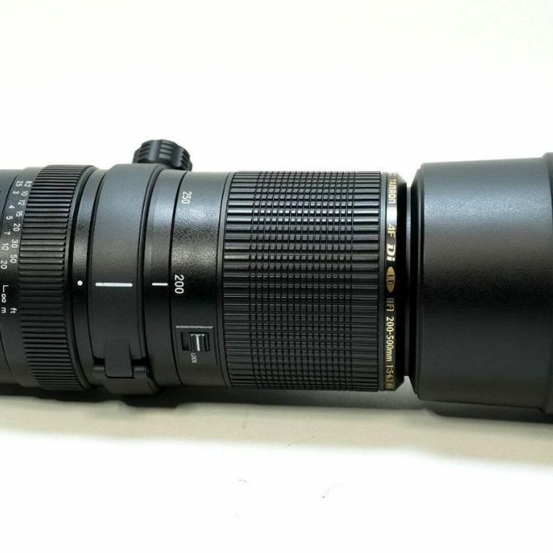 美品　タムロン超望遠レンズ SP AF 200-500mm F5-6.3 Di