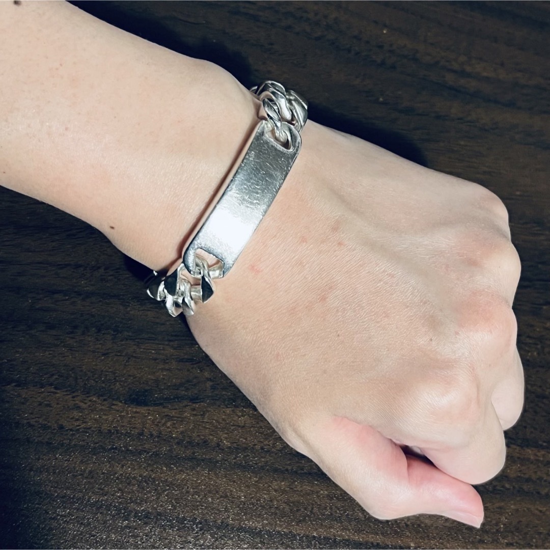 VINTAGE TIFFANYヴィンテージティファニー IDブレスレット ヘビー