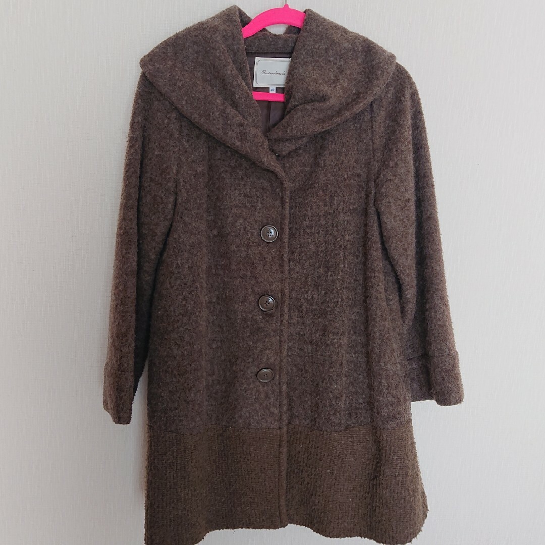 Couture Brooch(クチュールブローチ)のワールド Couture brooch Aラインコート クチュールブローチ レディースのジャケット/アウター(ロングコート)の商品写真