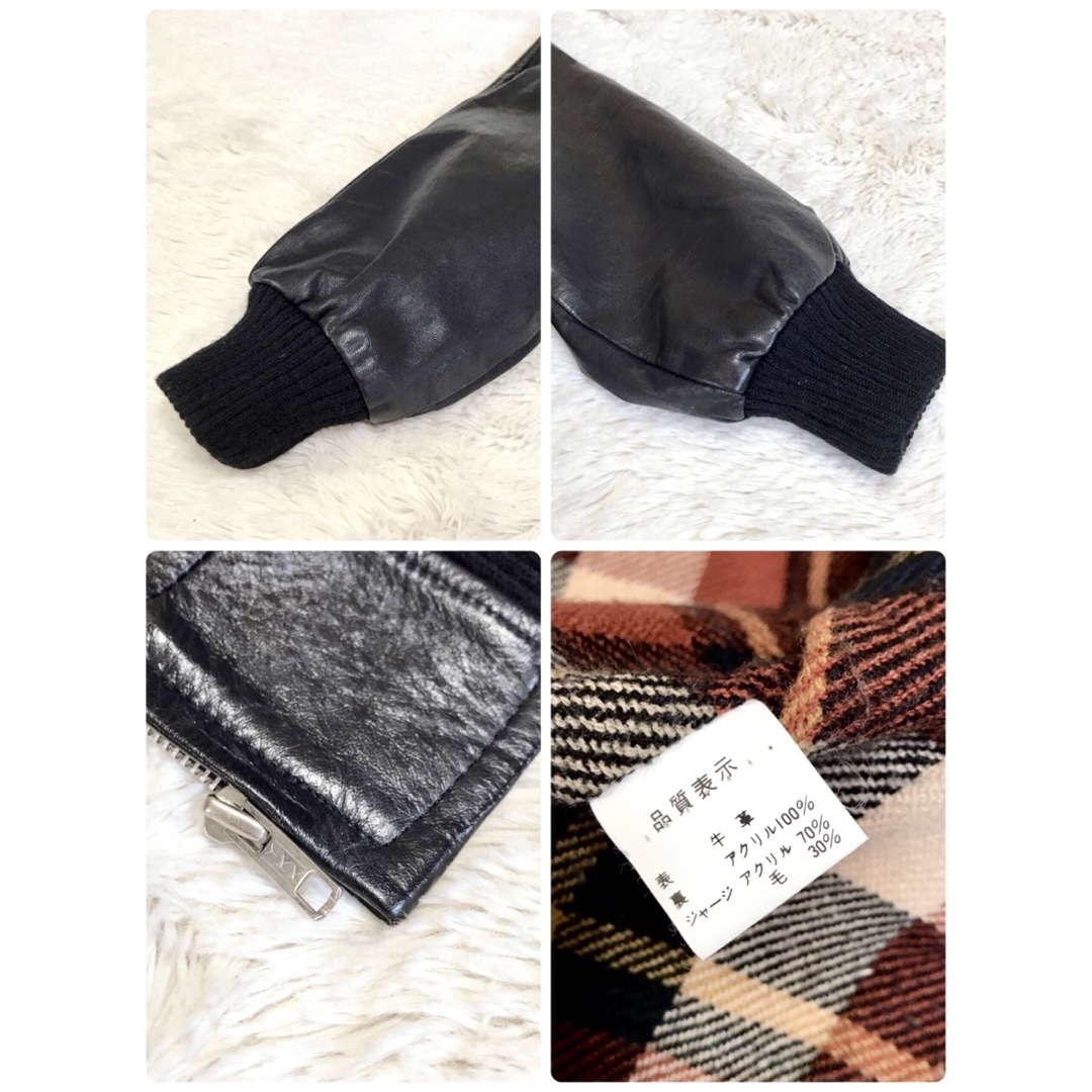 美品 大きいサイズ XL シングルレザージャケット ライダース 美品 大きいサイズ XL シングルレザージャケット ライダース