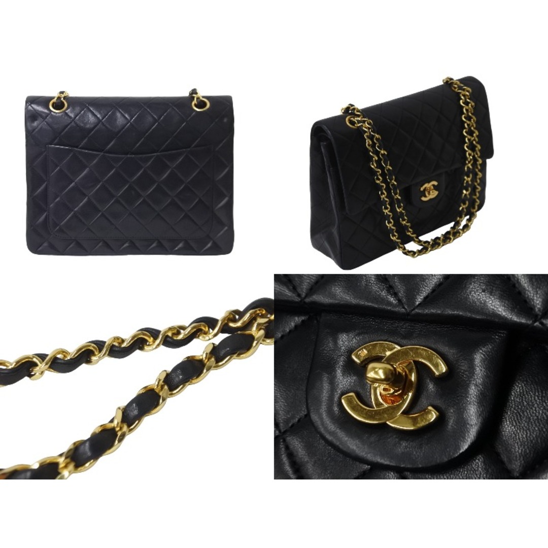 CHANEL - CHANEL シャネル ショルダーバッグ Wフラップ マトラッセ25