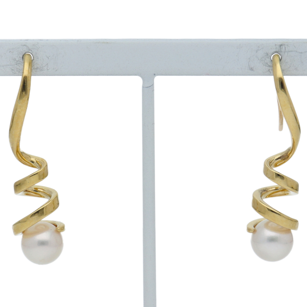 MIKIMOTO - ミキモト パールピアス P:約7.2mm(ピアス:(約cm)縦3.5×横