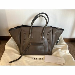 CELINE ラゲージ ファントム ミルクティーブラウン A4収納可能 大容量